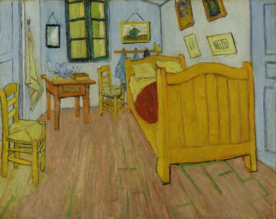 La camera da letto da Vincent van Gogh